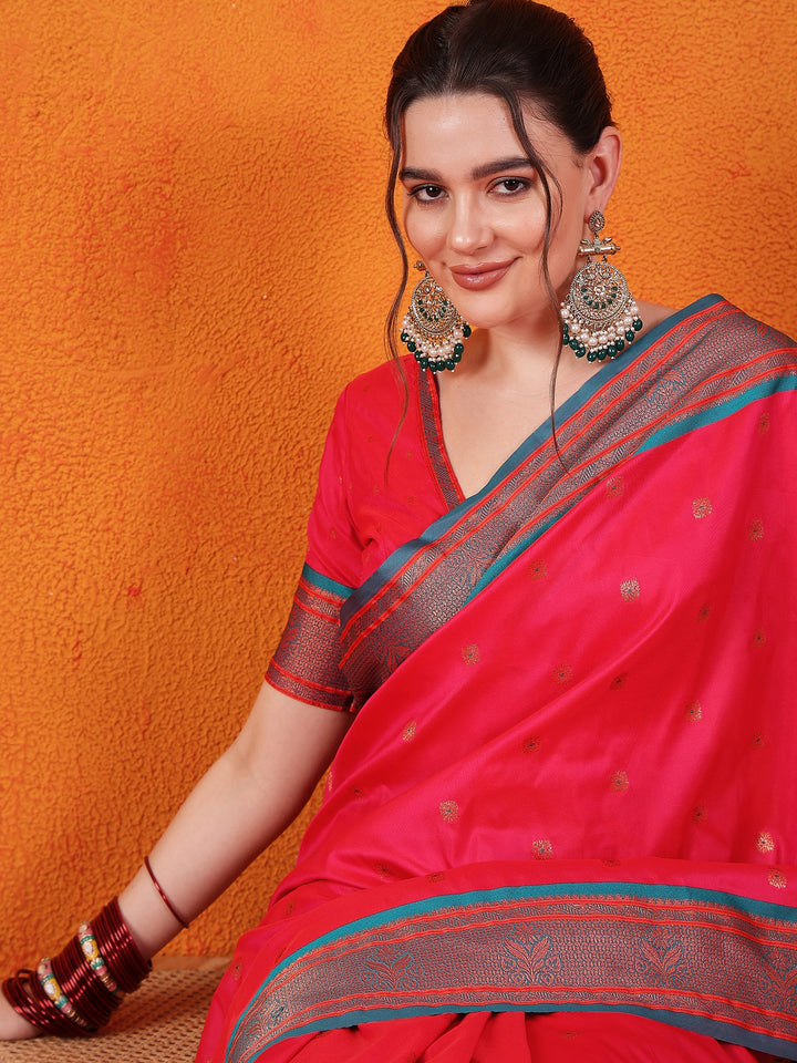 Heritage Paithani Delight In Rani