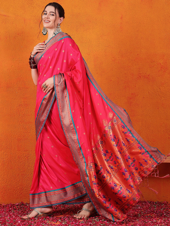 Heritage Paithani Delight In Rani