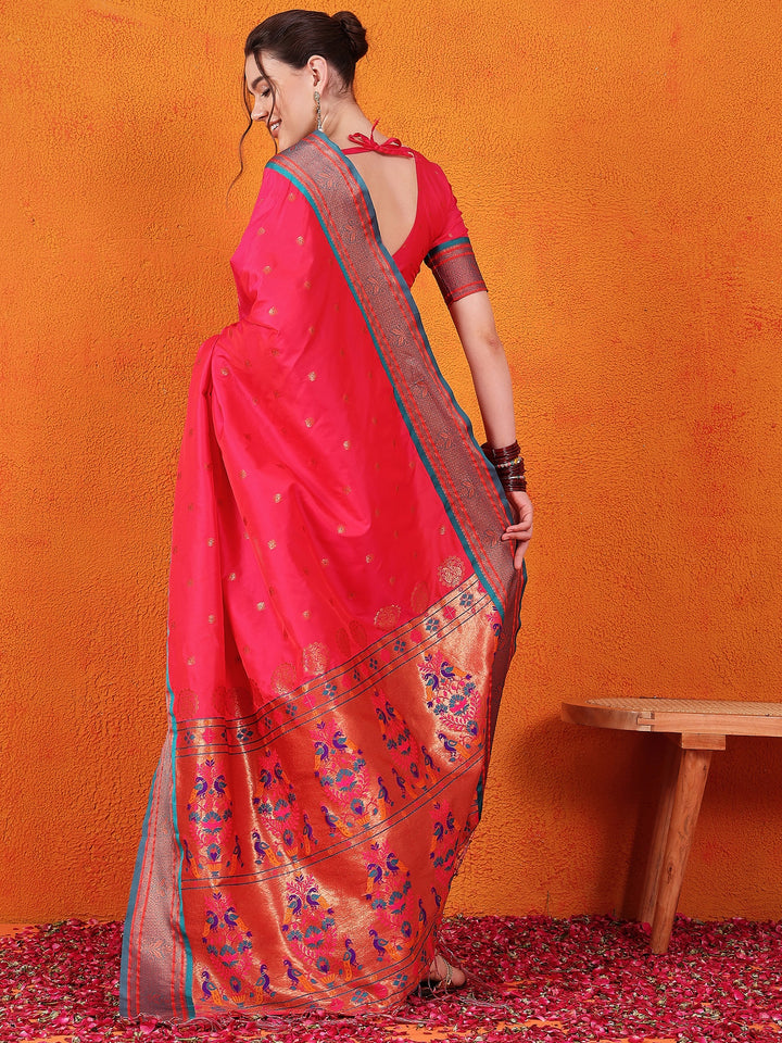 Heritage Paithani Delight In Rani