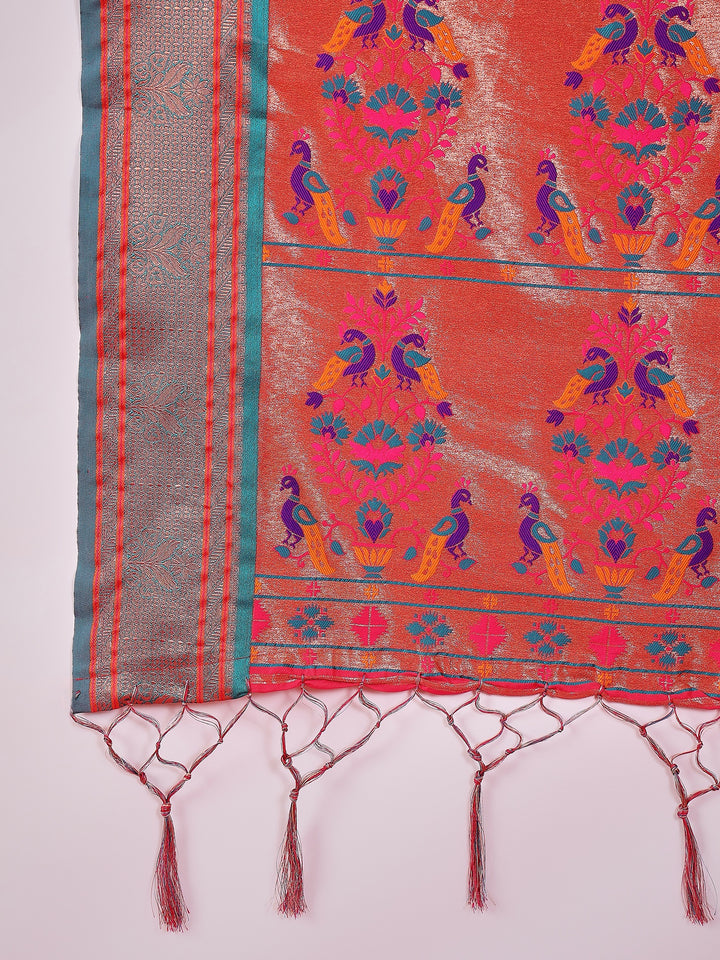 Heritage Paithani Delight In Rani