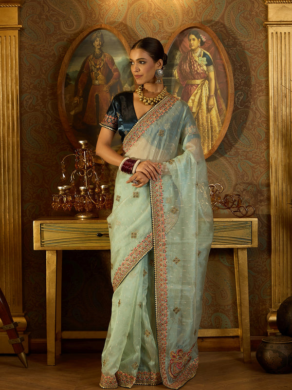 Luxurious Organza Saree