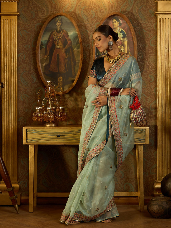 Luxurious Organza Saree