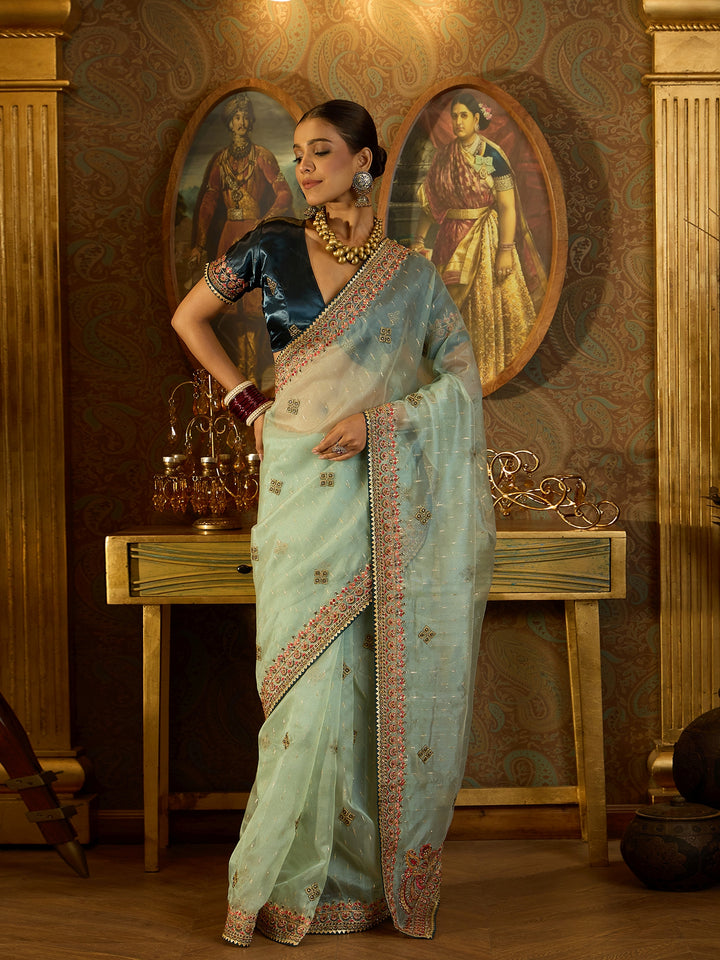 Luxurious Organza Saree